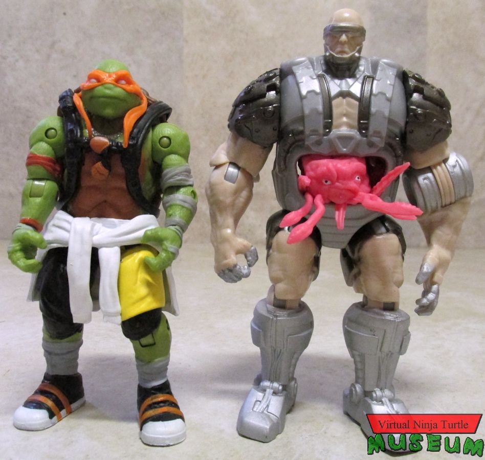 Out of the Shadows Ninja Duel Kraang vs Michelangelo