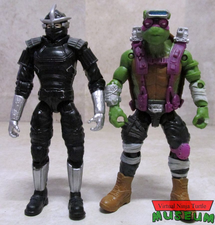 Ninja Duel Donatello and Shredder