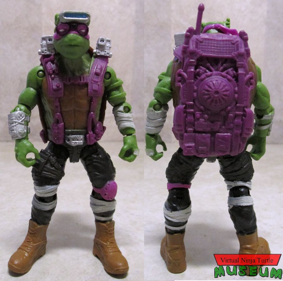 Ninja Duel Donatello front and back