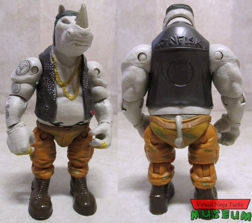 Rocksteady front and back