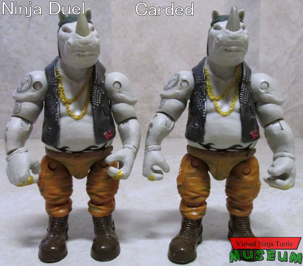 Ninja Duel and carded OOTS Rocksteady