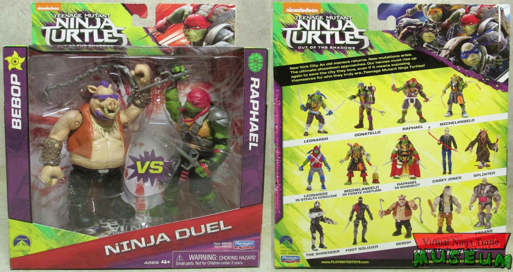 Ninja Duel Raphael & bebop MOC