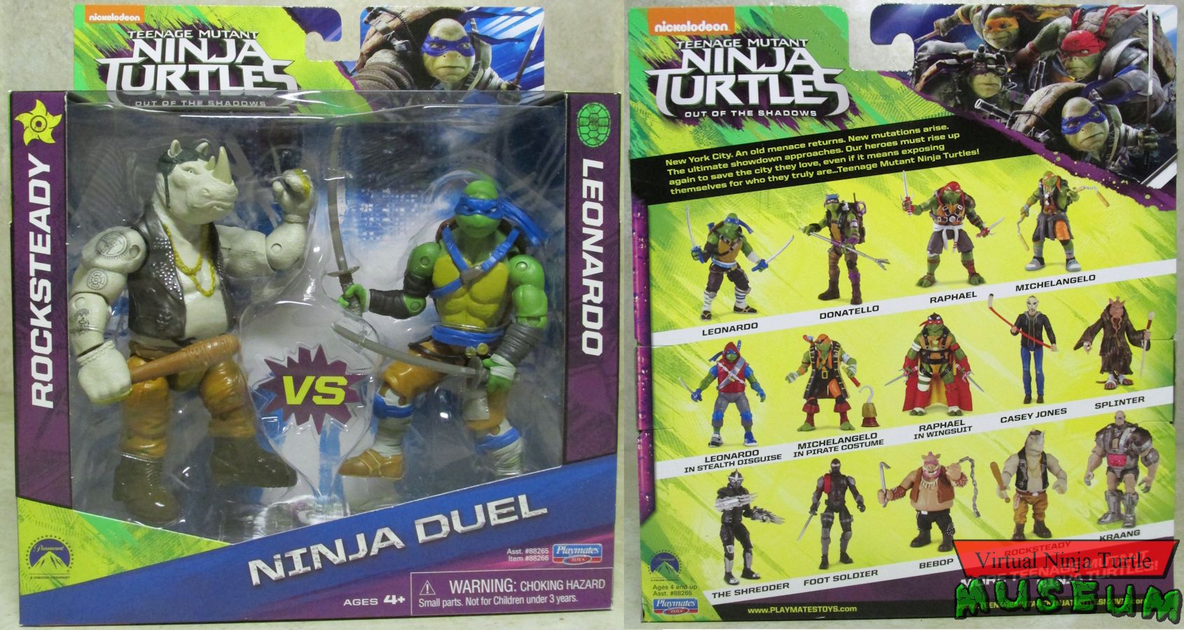 Ninja Duel Leonardo & Rocksteady