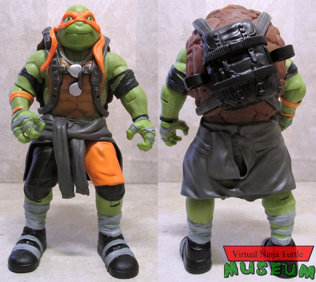 Giant Michelangelo front and back