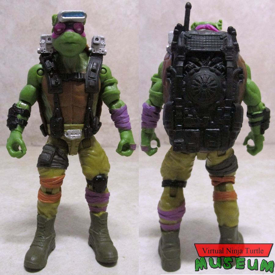 Donatello front and back