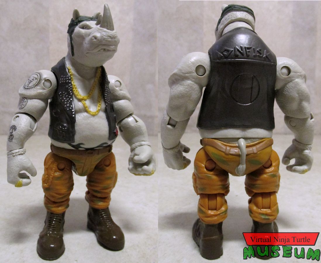 Rocksteady front and back