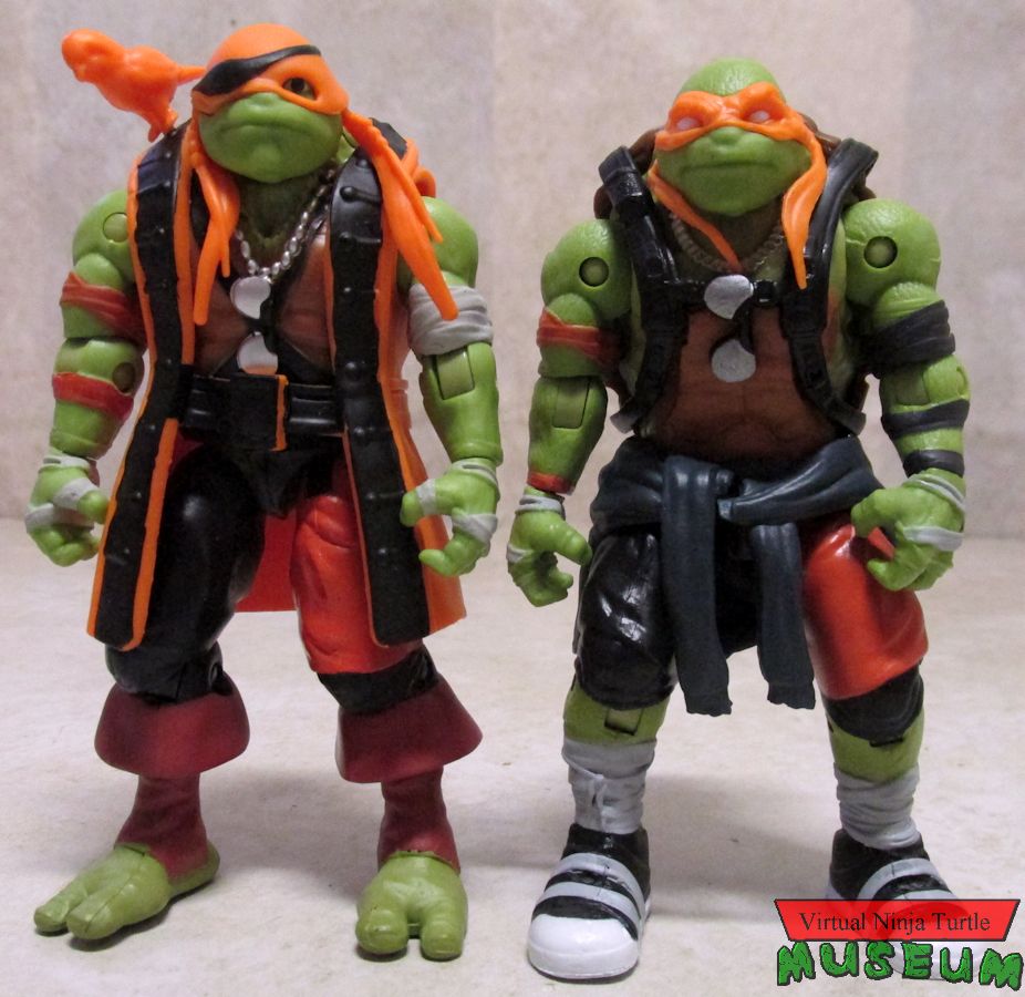 Pirate Mikey with OOTS Michelangelo