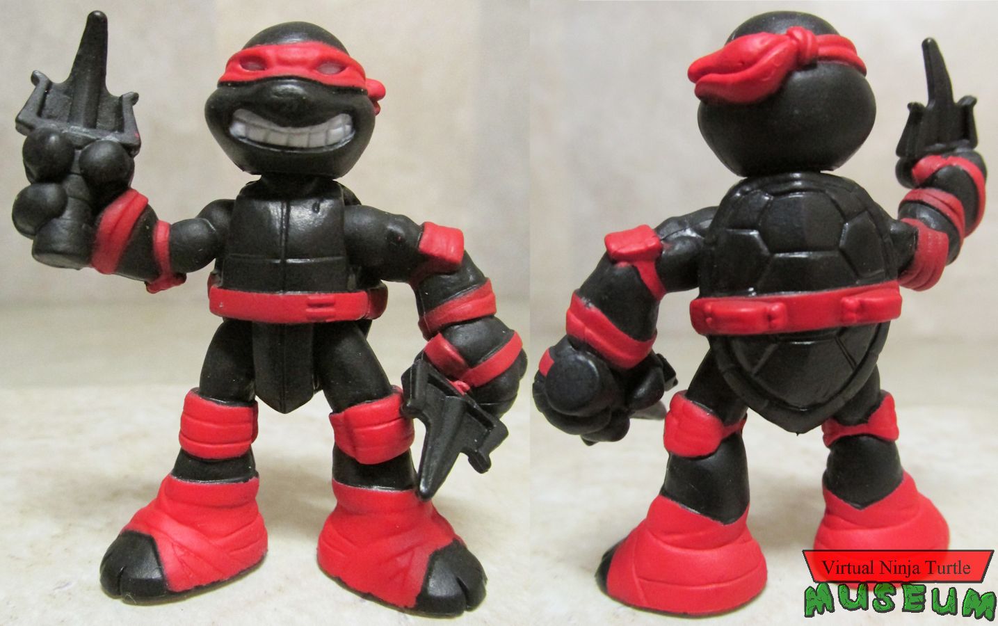Stealth Raphael front and back