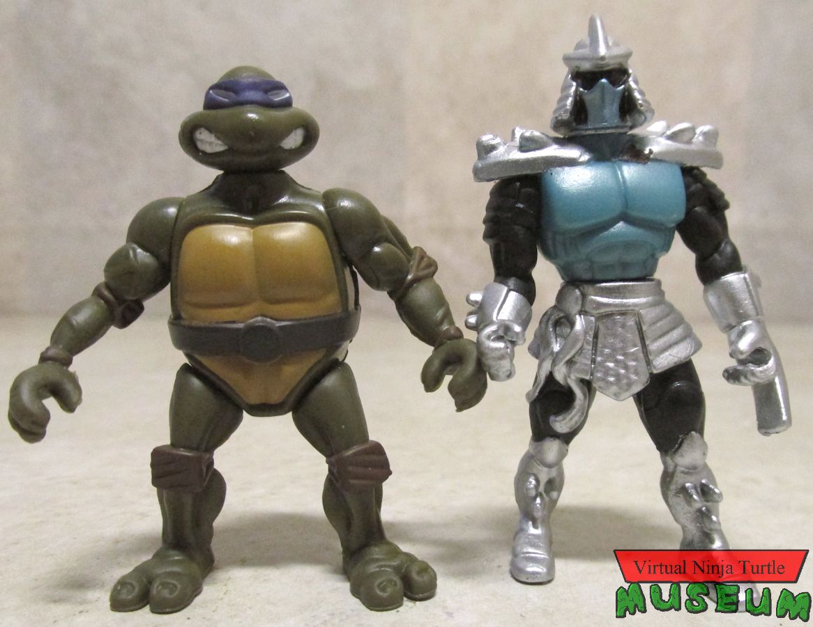 Classic Collection Donatello & Shredder minis