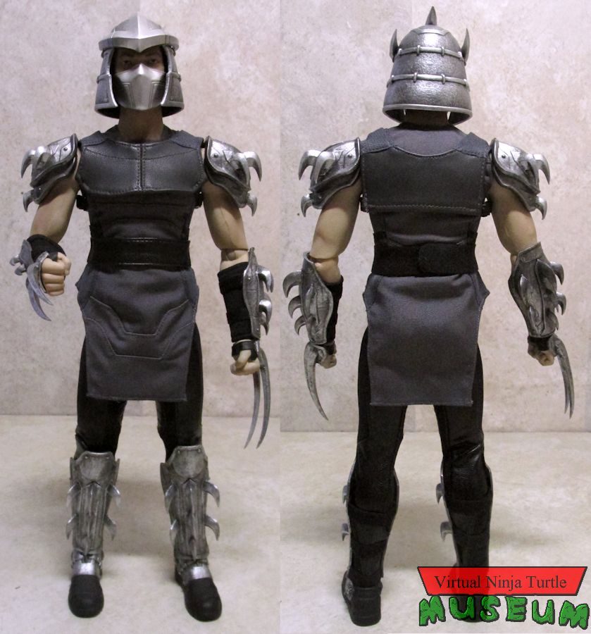 Shredder with armor front and back