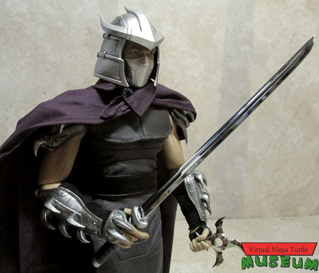 Shredder with sword