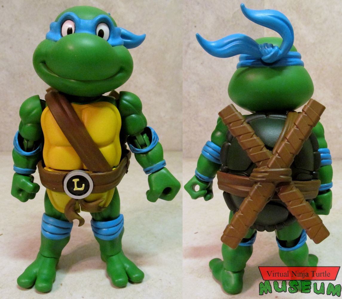 Leonardo front and back