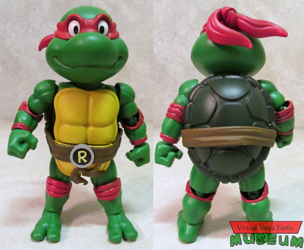 Raphael front and back