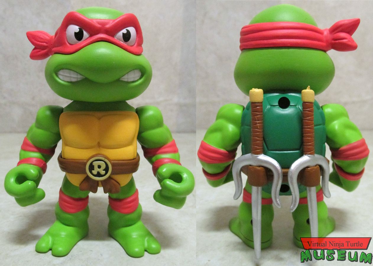 four inch Raphael front and back