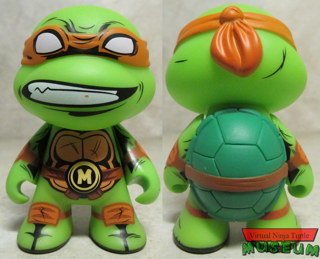Shell Shock! Michelangelo front and back