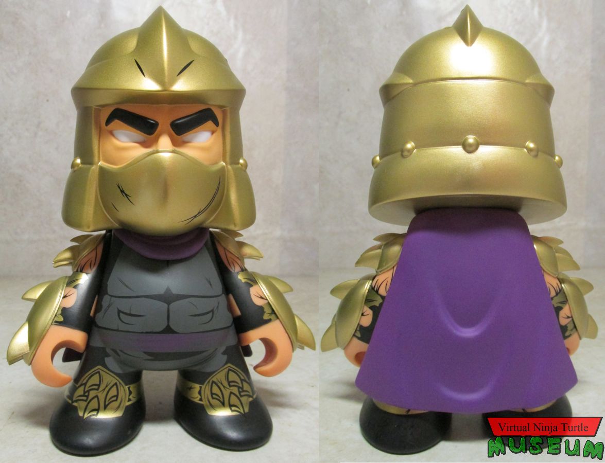 Gold Armor Shredder front and back