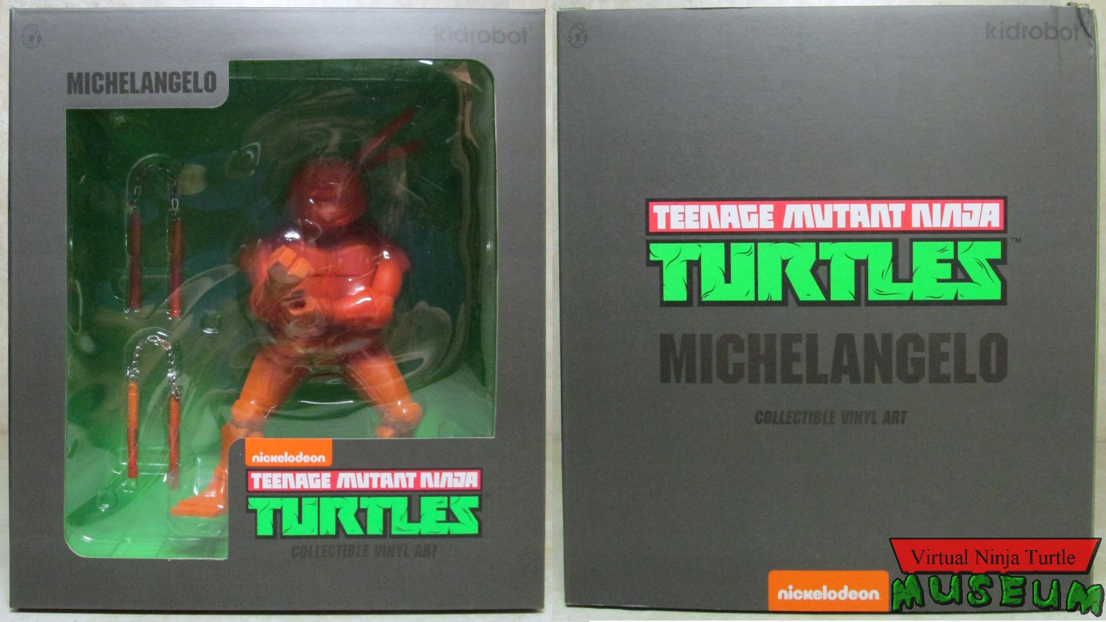 Michelangelo box front and back