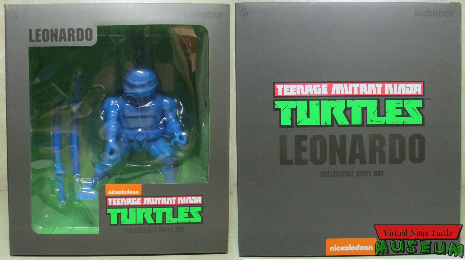 Leonardo box front and back