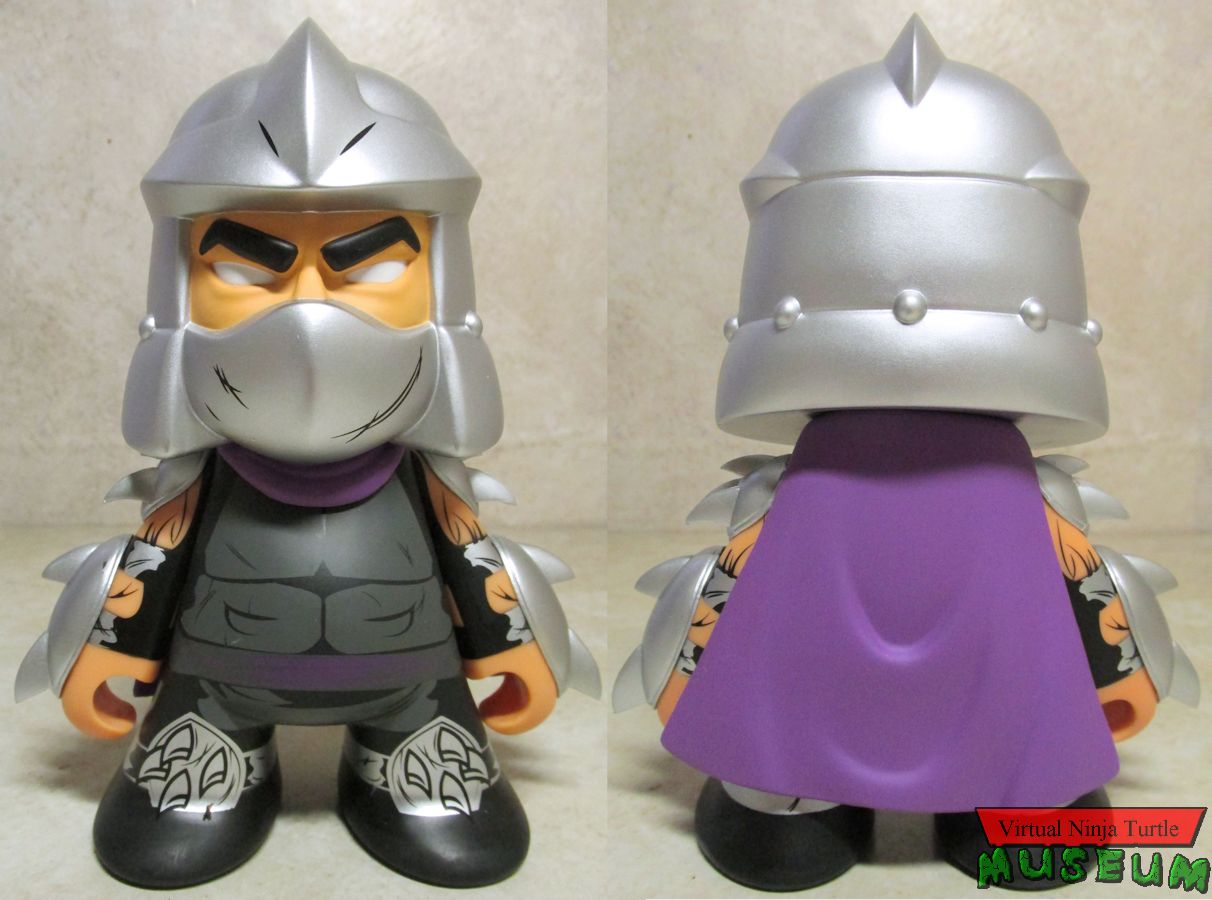 Shredder front and back