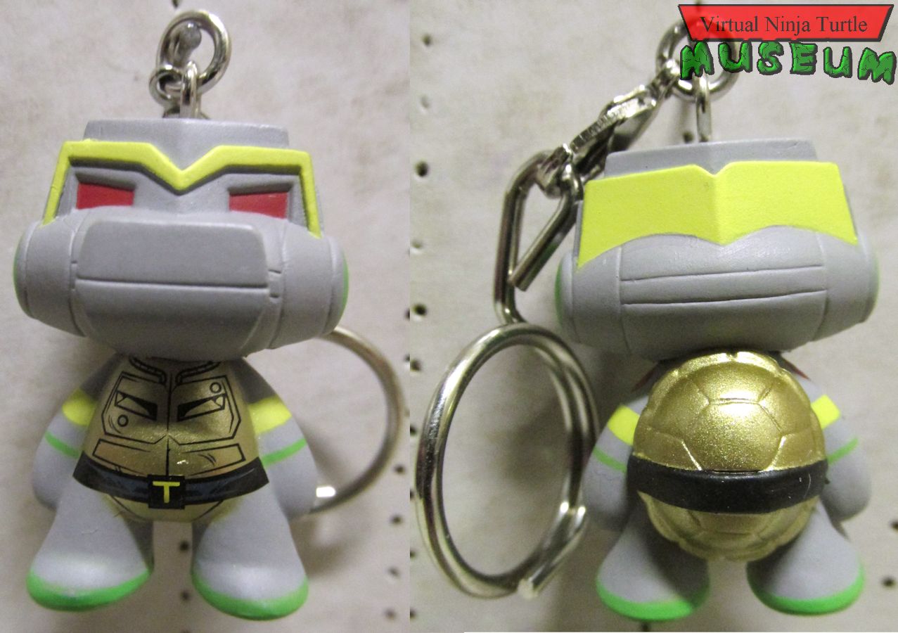 Metalhead keychain front and back