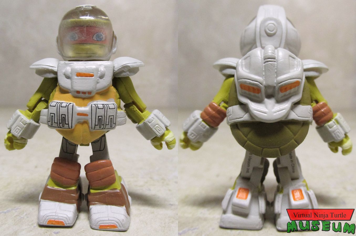 Space Suit Michelangelo front and back
