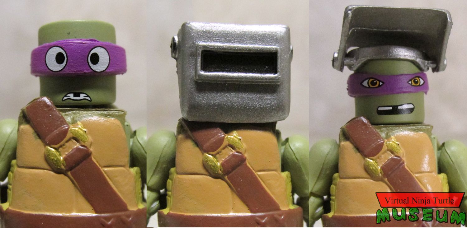 Inventor Donatello faces