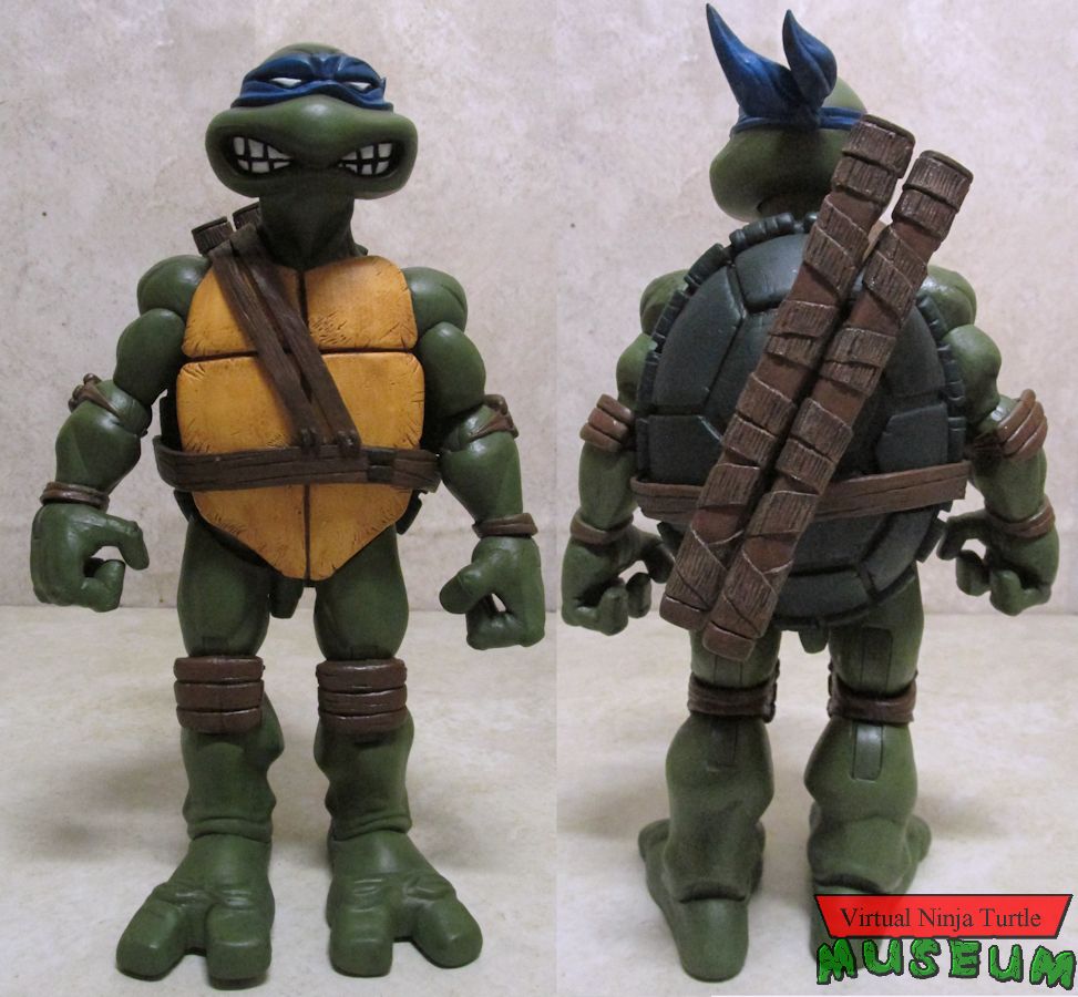 Leonardo front and back