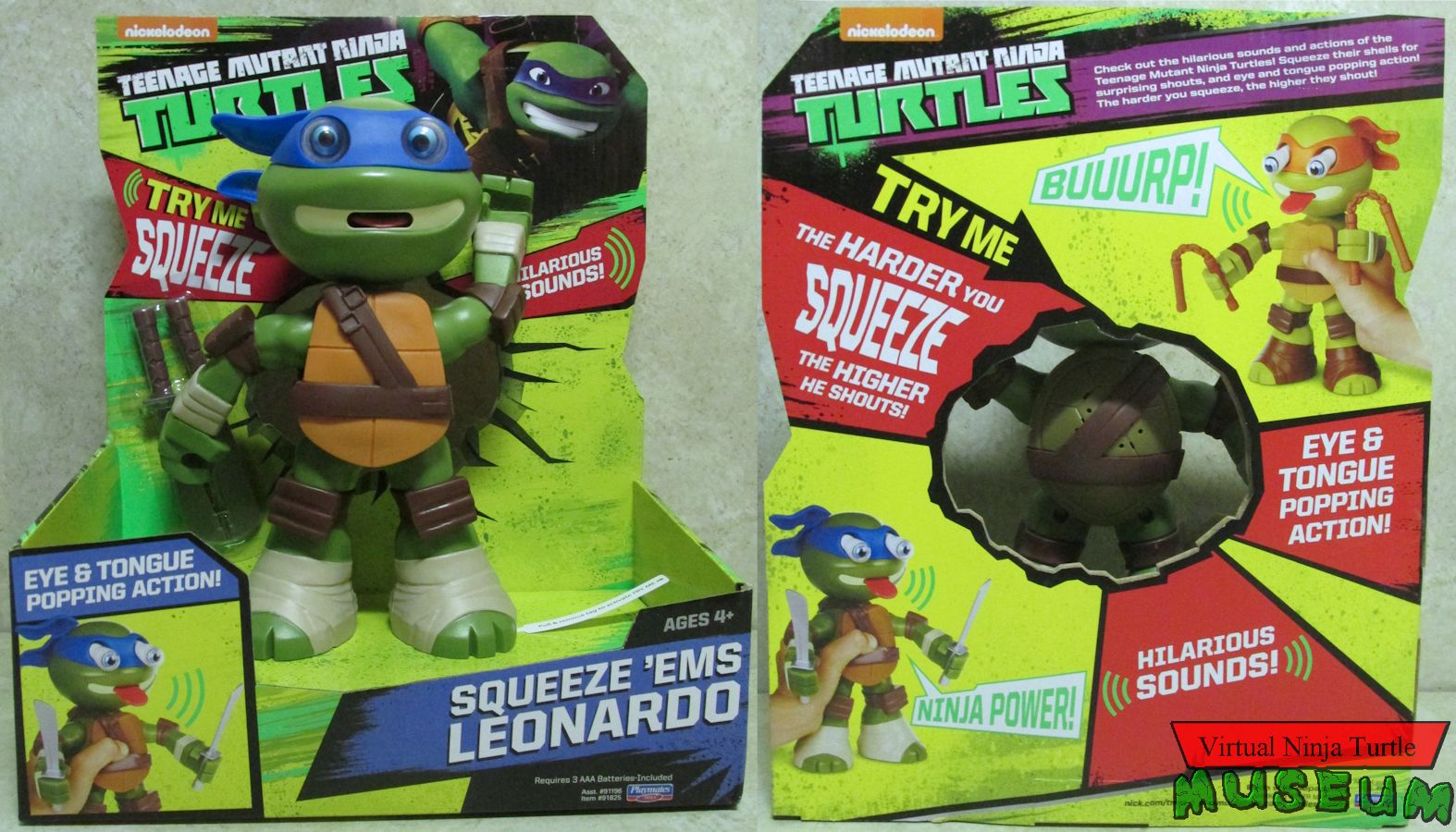 teenage mutant ninja turtles squeeze ems