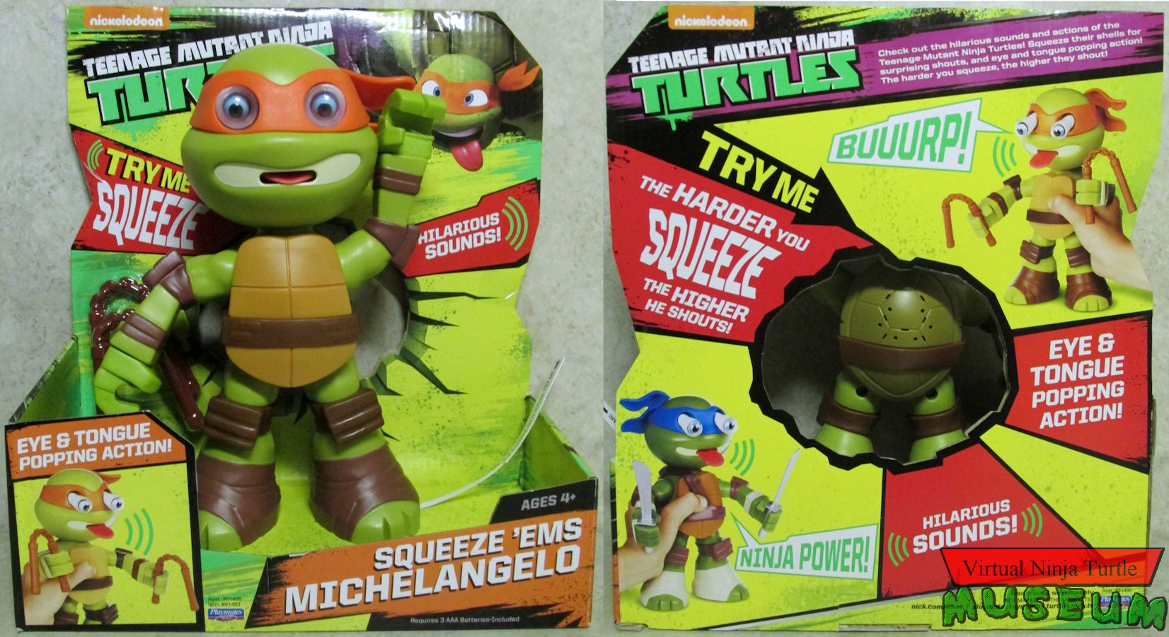 Squeeze 'Em Michelangelo MOC