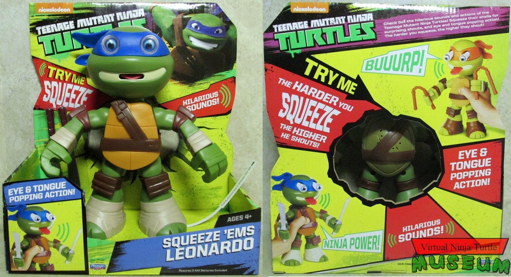 teenage mutant ninja turtles squeeze ems