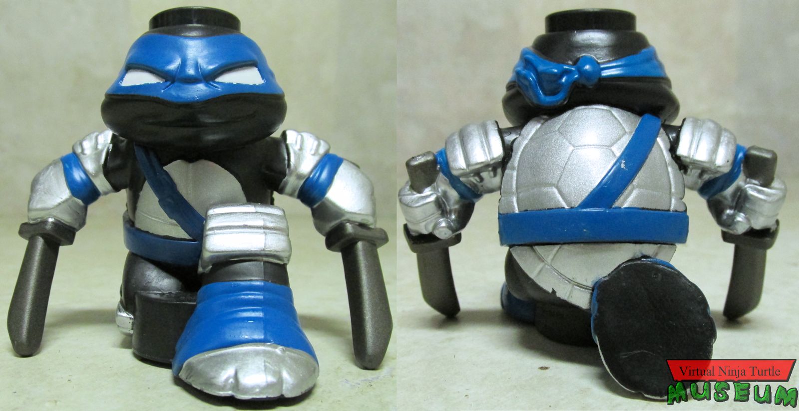 Armored Leonardo front and back