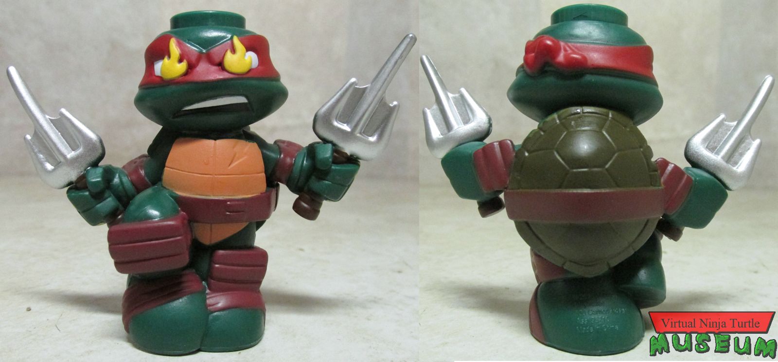 Raphael front and back