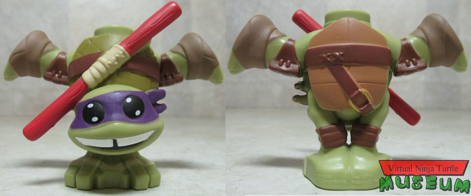 Donatello front and back