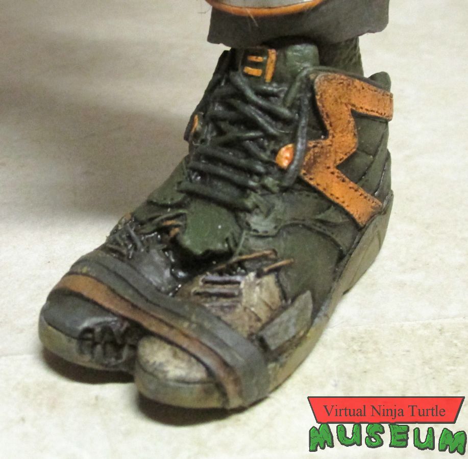 Michelangelo's shoe