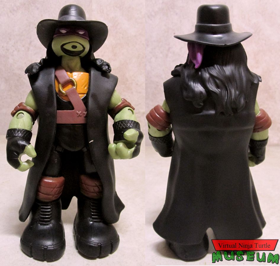 Donatello as Undertaker front and back