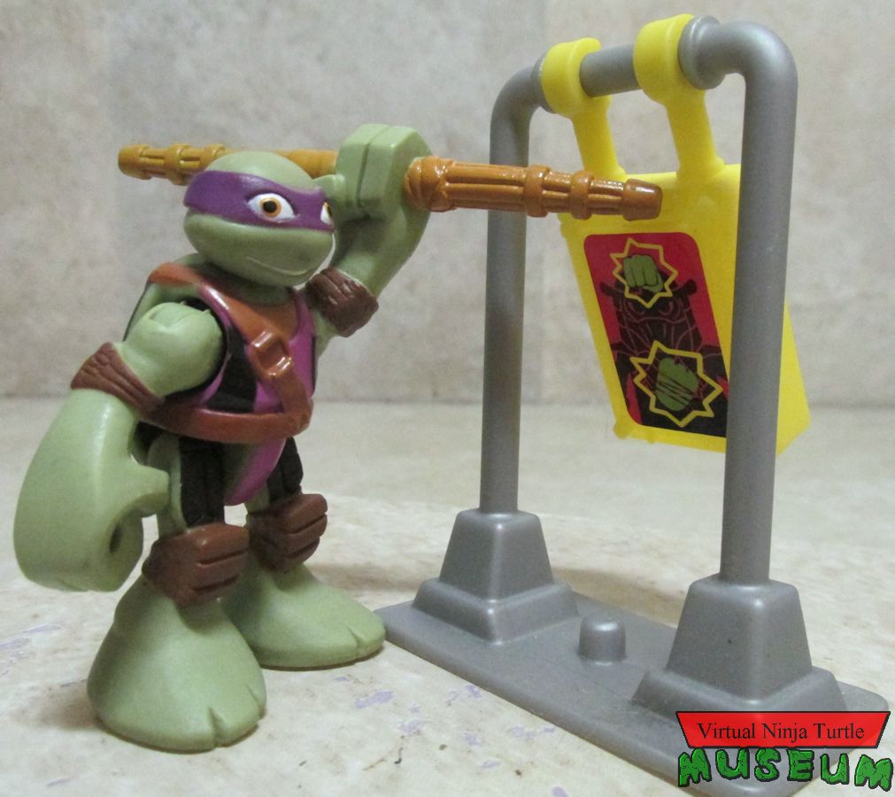 Dojo Donatello with target