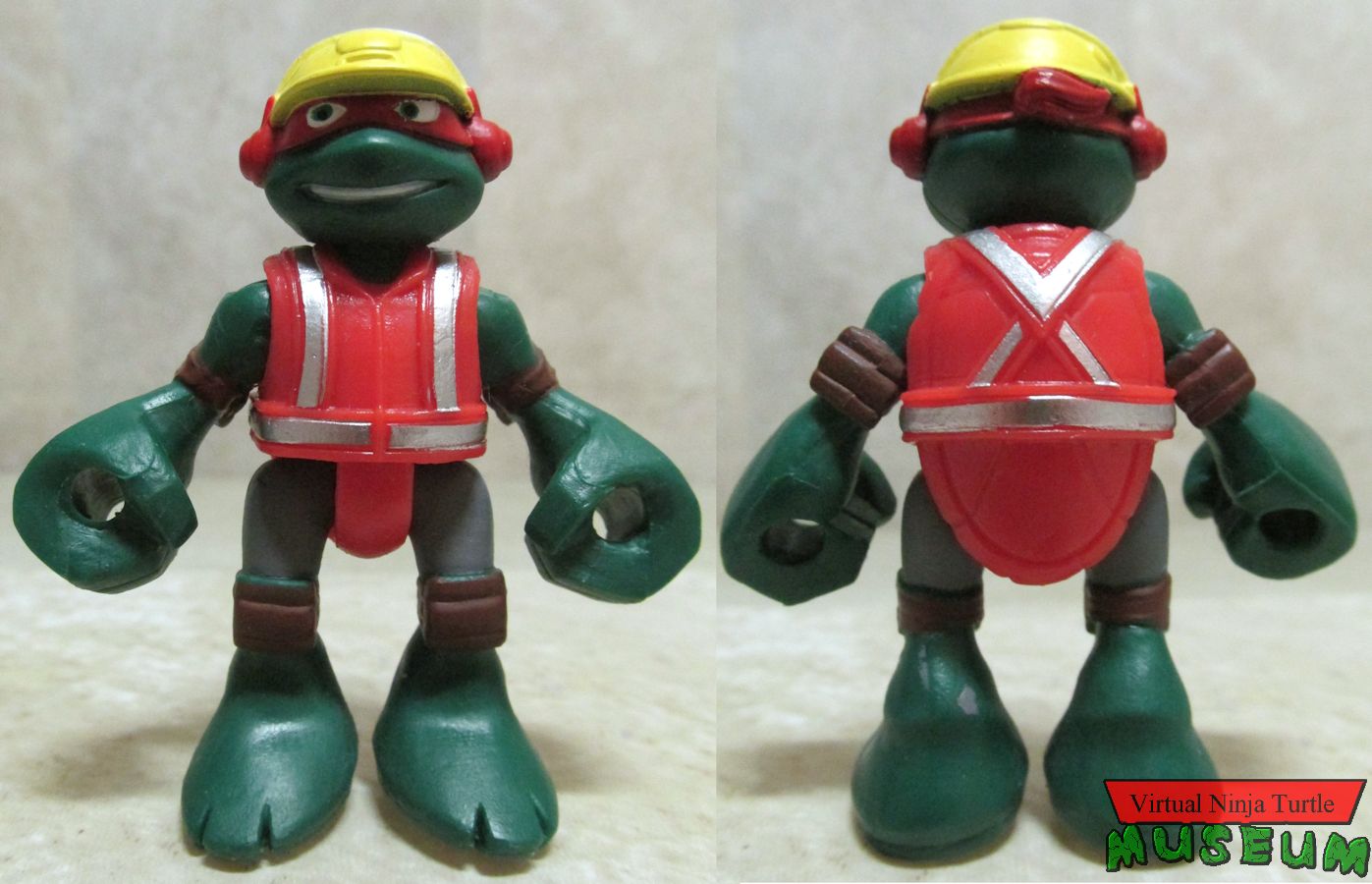construction Raph front and back