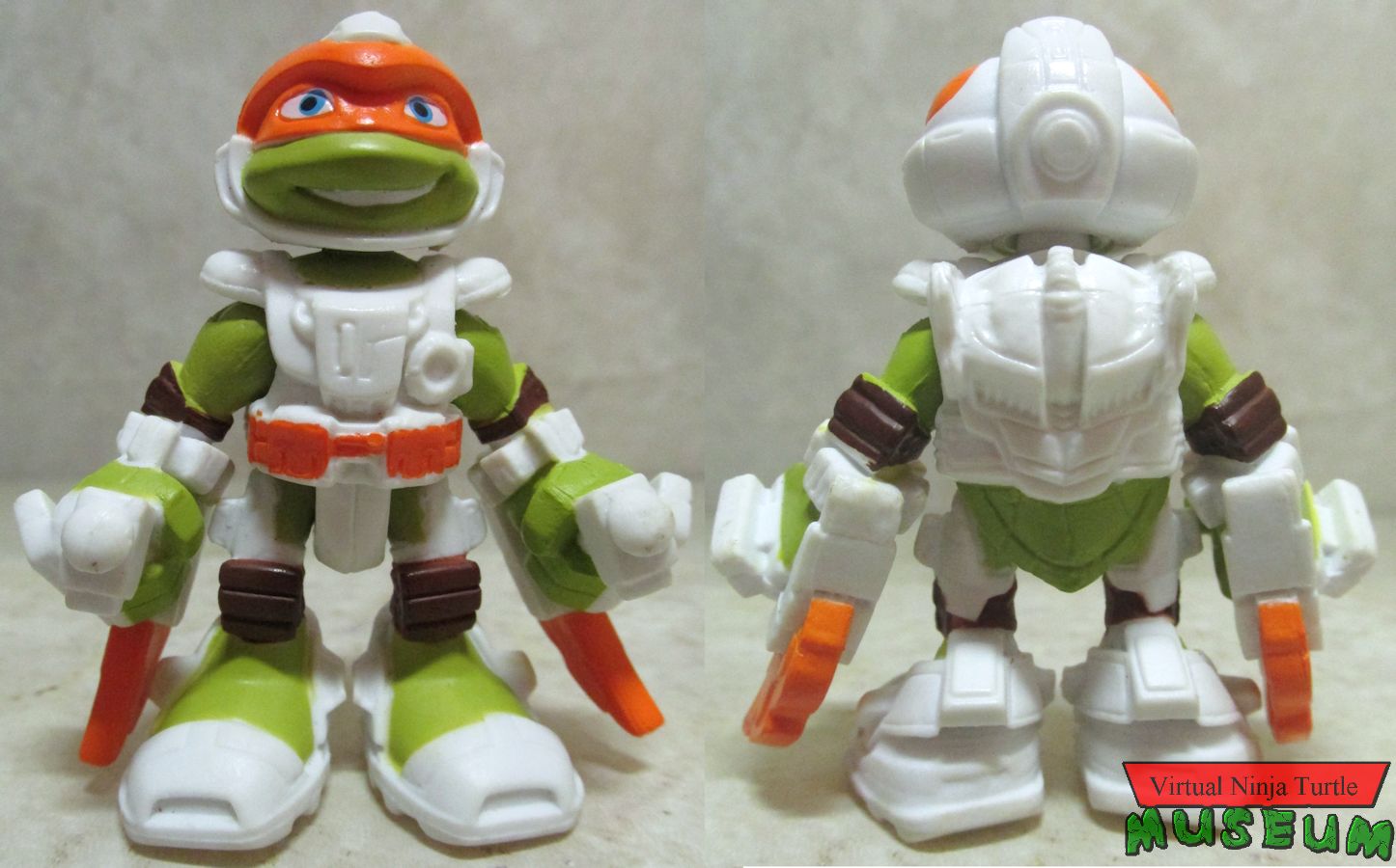 Space Rescue Mikey front and back