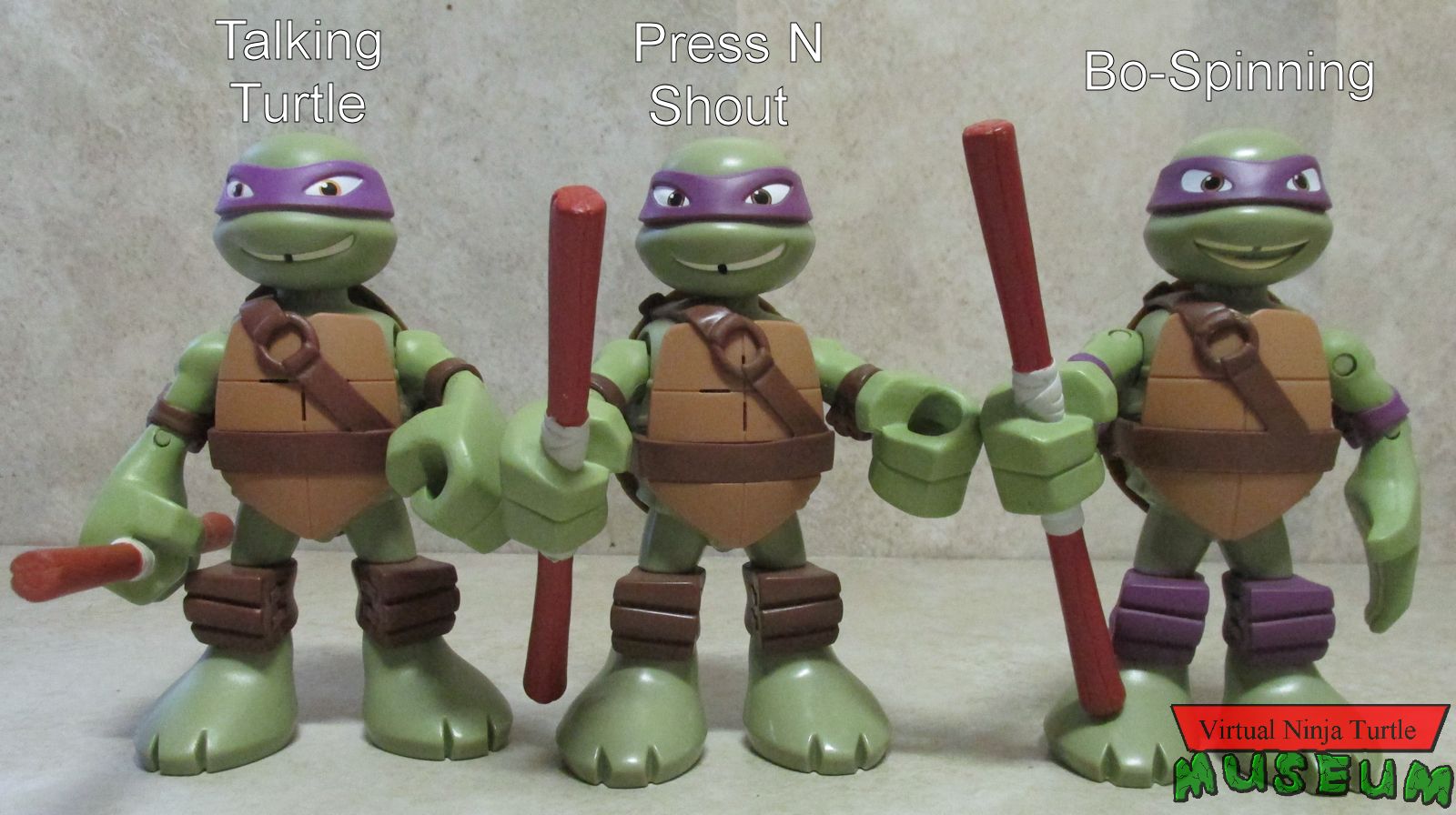Half-Shell Heroes Donnie figures