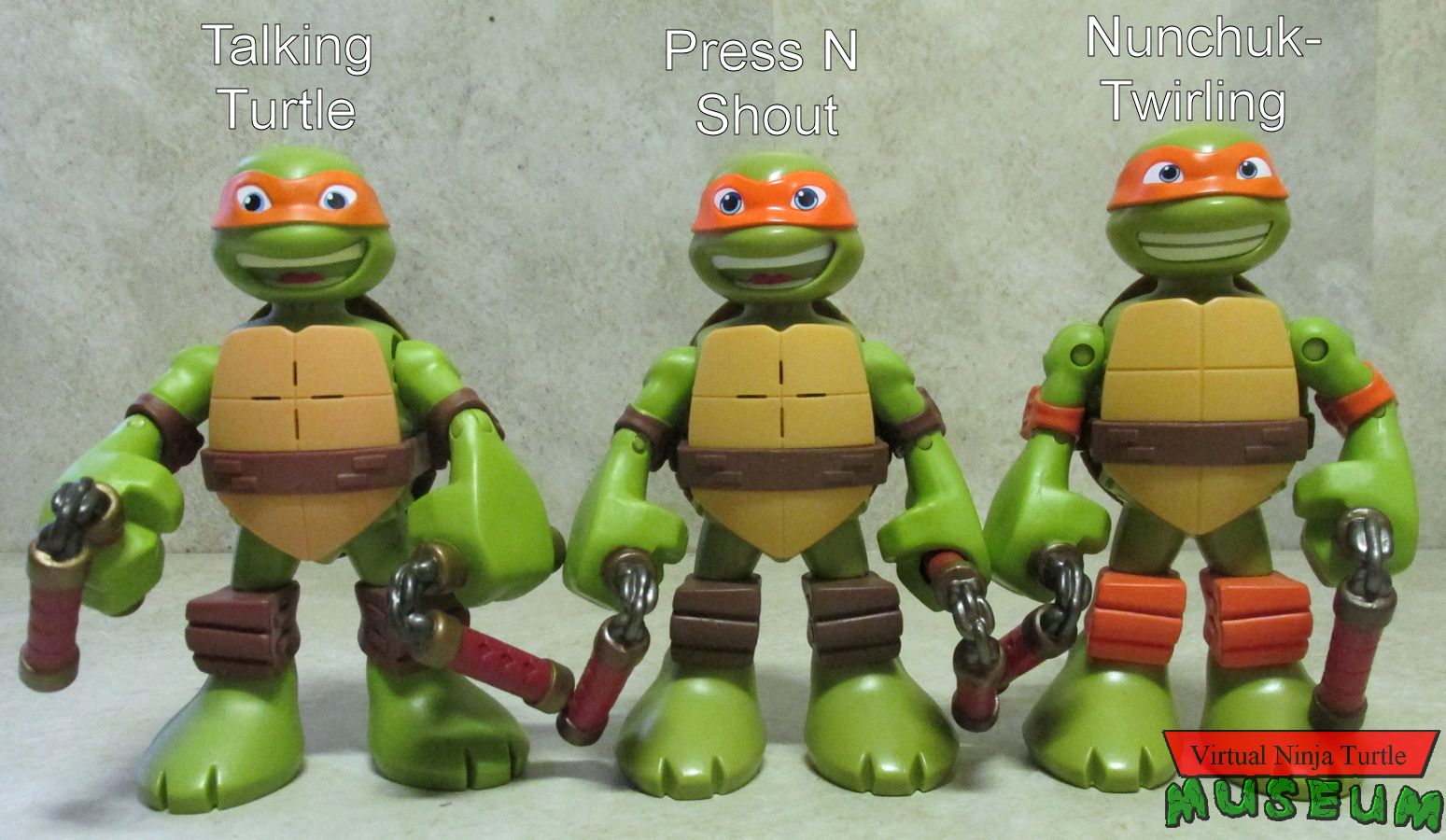Half-Shell Heroes Mikey figures