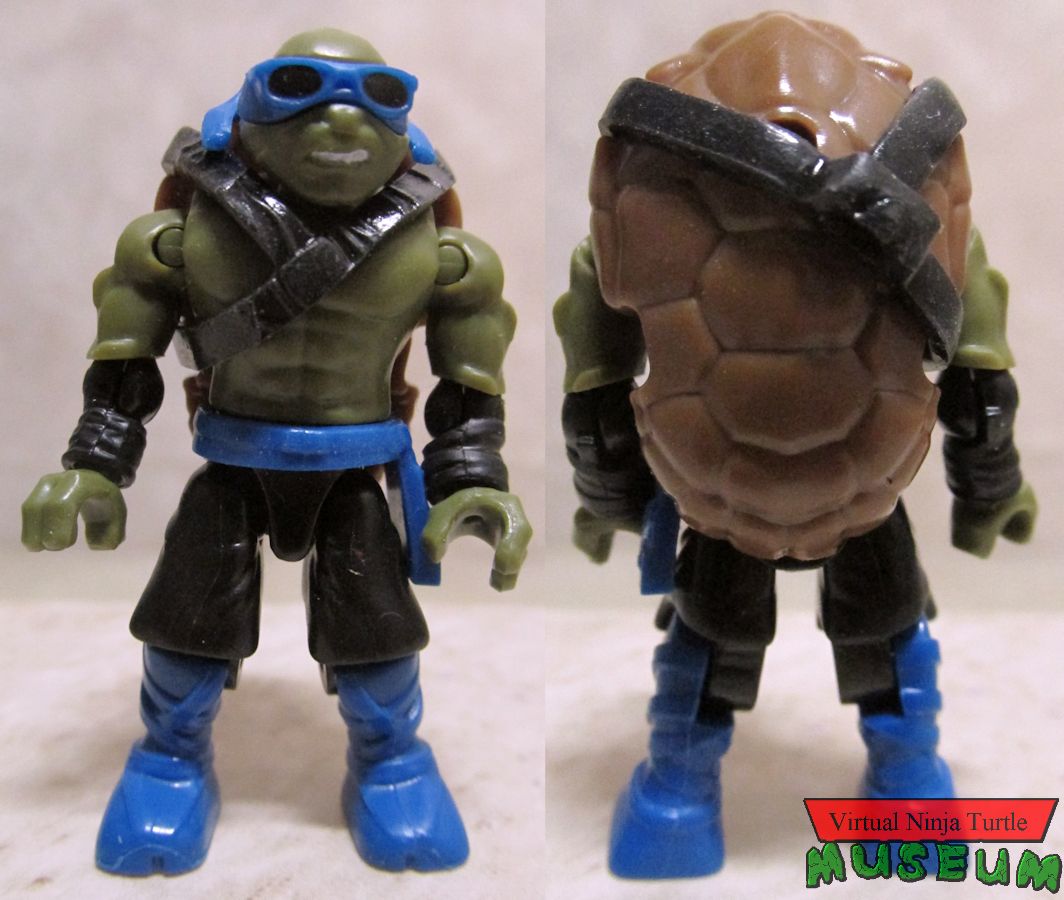 Leonardo front and back