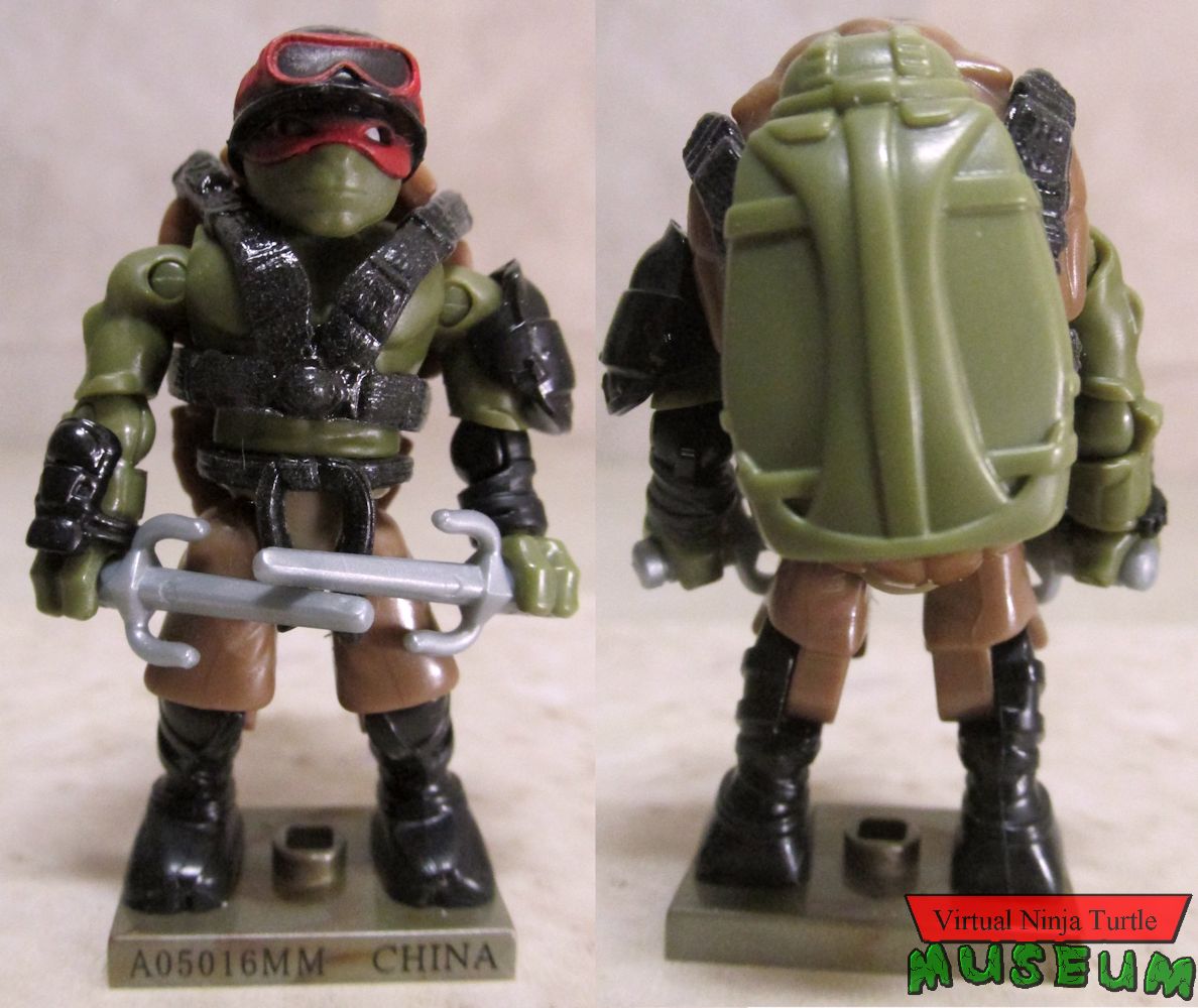 Paratrooper Raph front and back