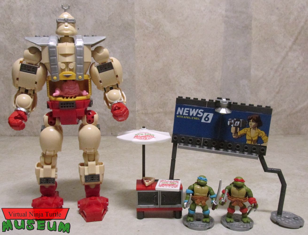 Krang's Rampage completed set