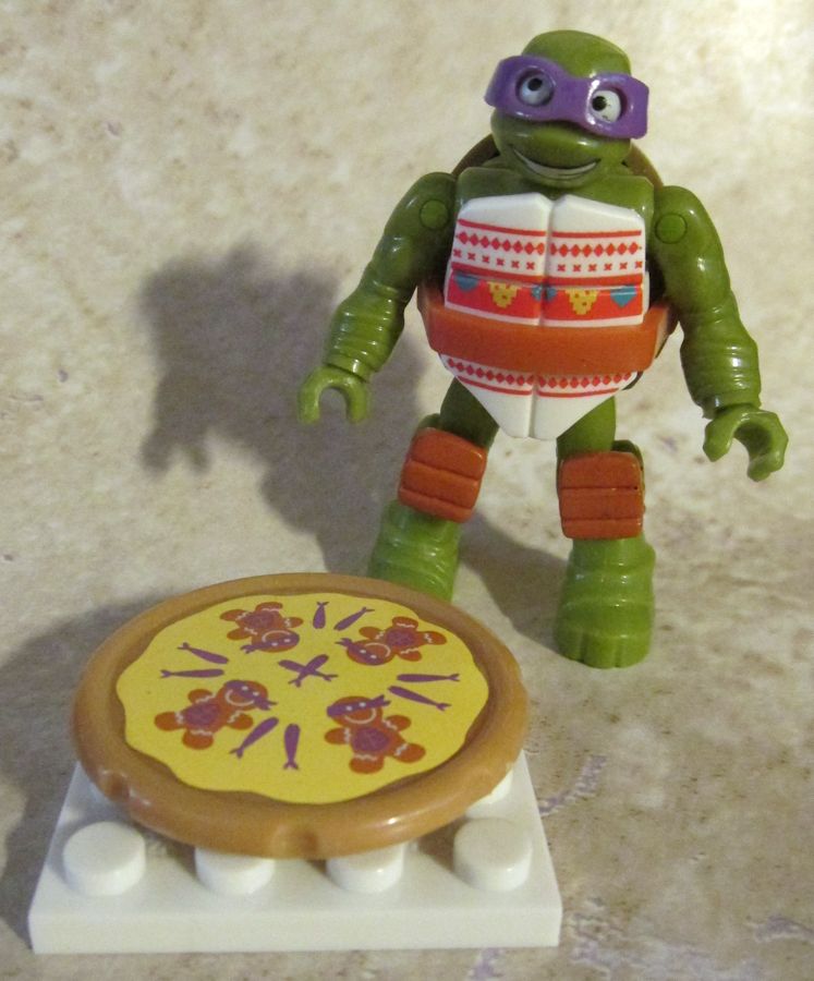 Donatello's pizza and mask