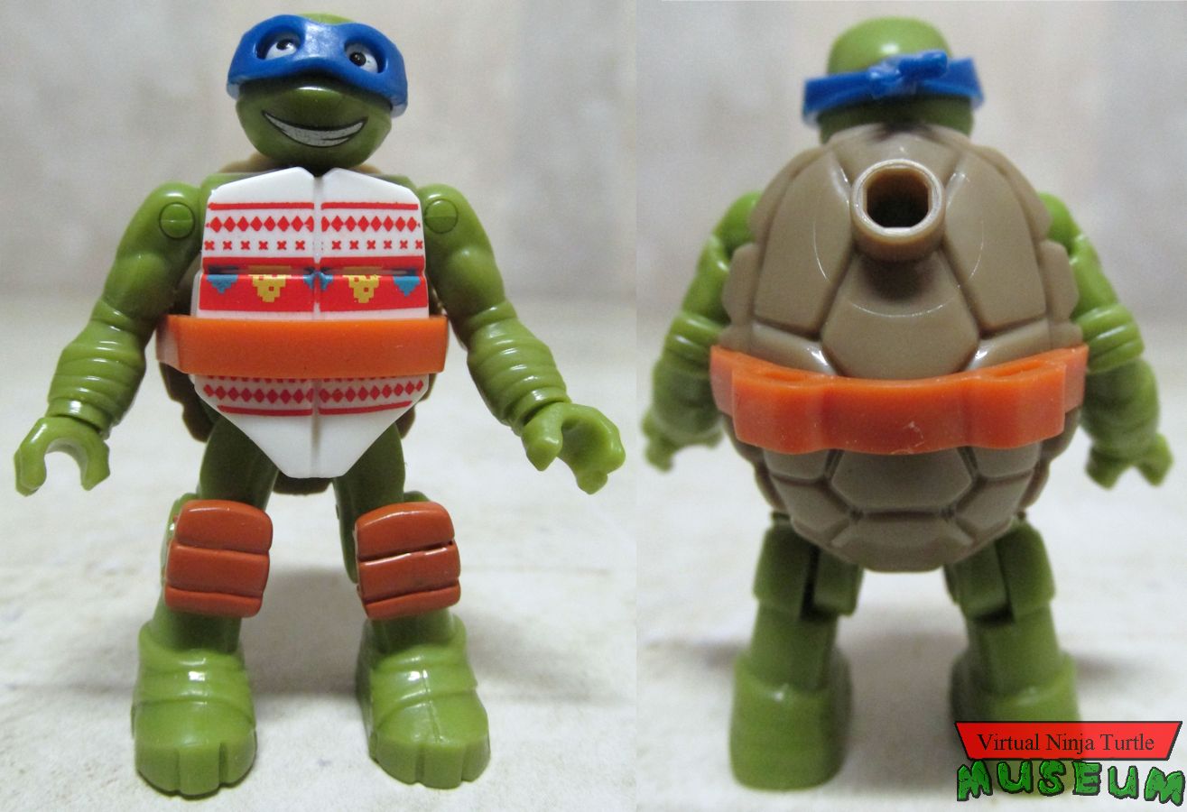 Christmas Sweater Turtle front and back