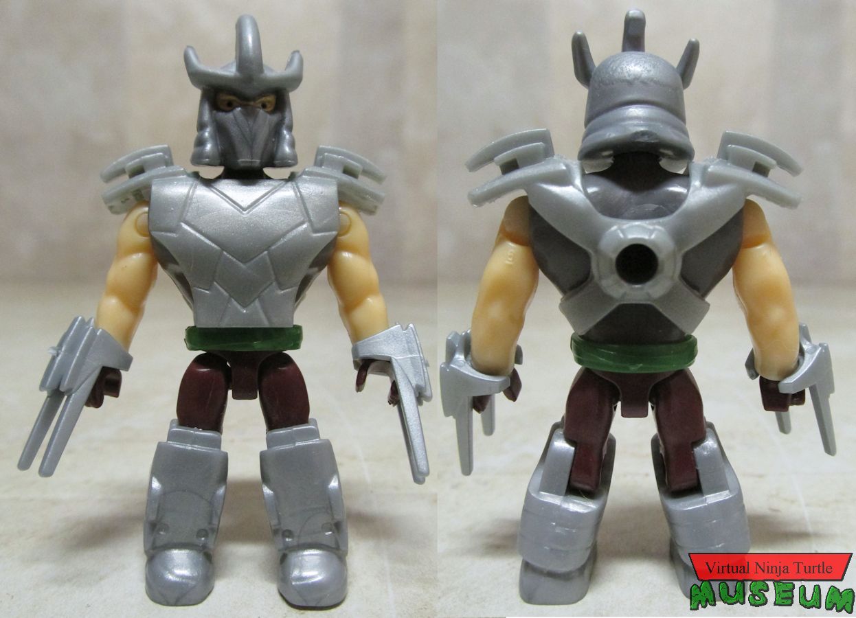 Shredder front and back