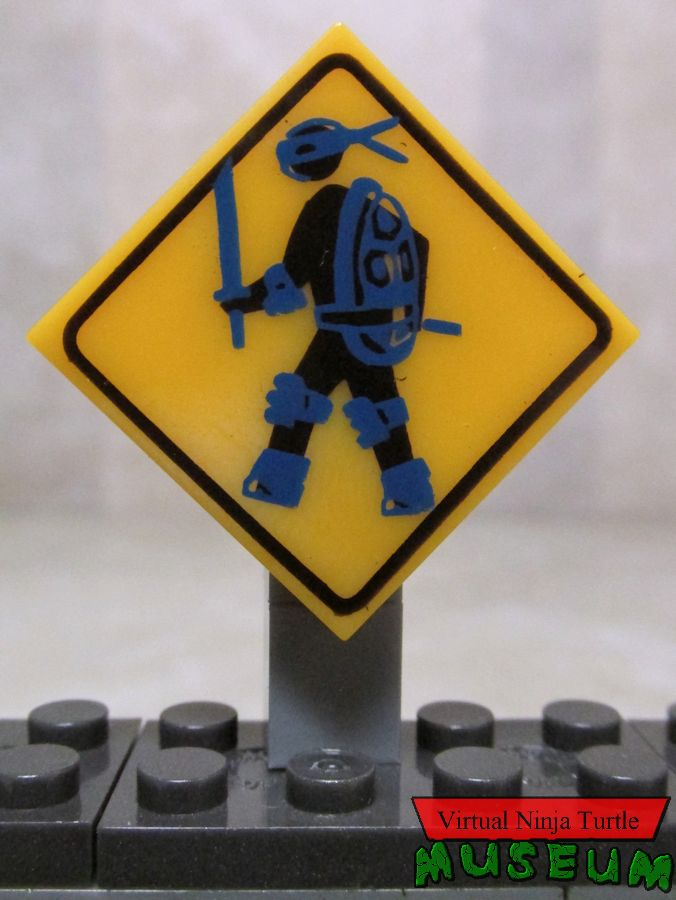 Turtle Crossing sign