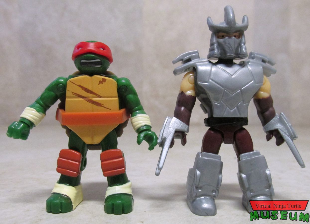 Shredder and Raphael