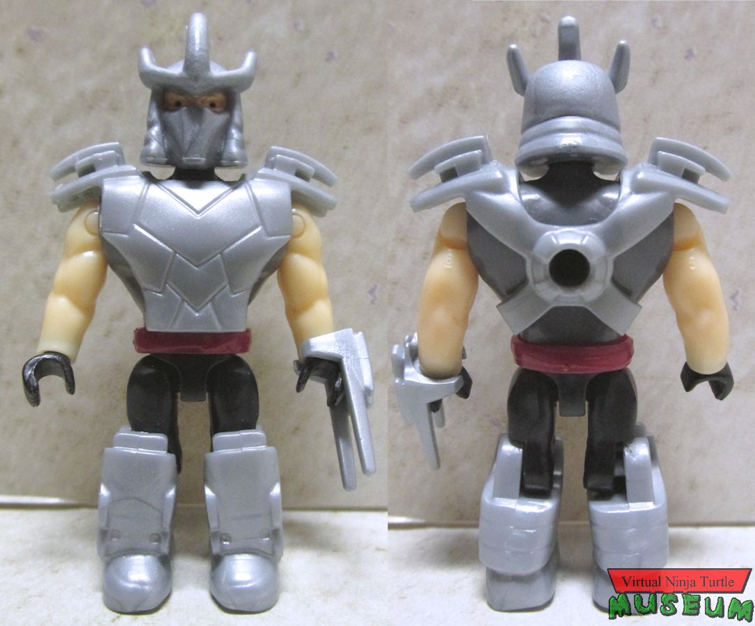 Shredder front and back