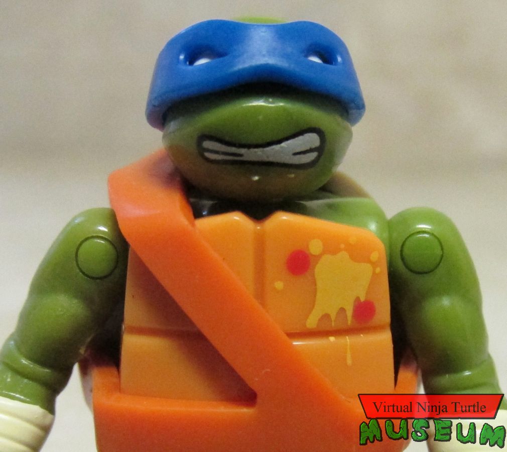 Pizza Fury Leonardo close up